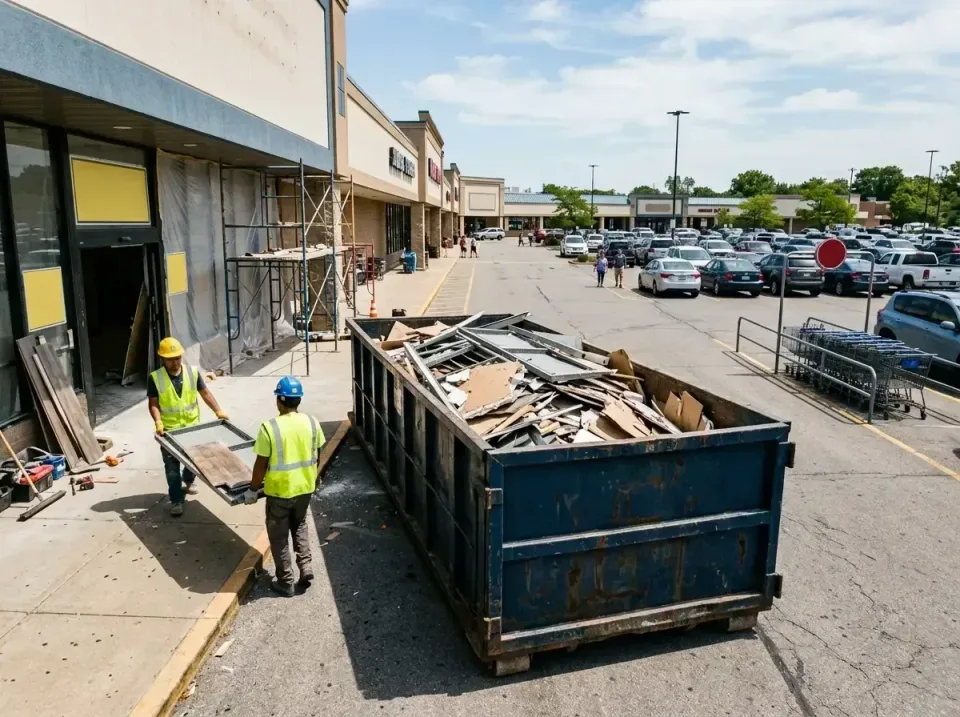 retail-store-renovation-debris-003 — frequently asked questions, Roll-off Dumpster Rentals in Riverside, MD
